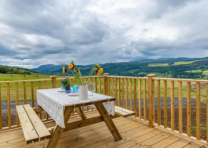 Benvrackie Luxury Glamping Pet Friendly Pod At Pitilie Pods