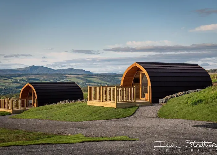 Benvrackie Luxury Glamping Pet Friendly Pod At Pitilie Pods